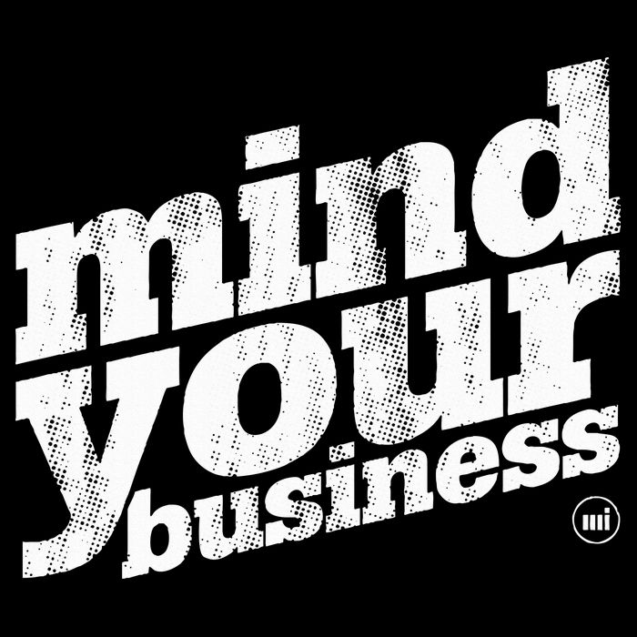 Mind Your Business Drawstring Bag