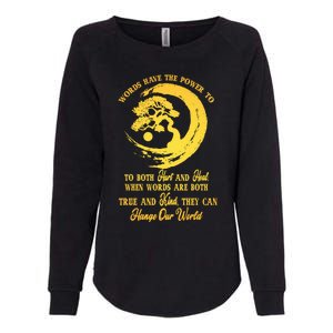 Meditation Yoga Bonsai Zen Enso Circle Goa Karma Om Cool Gift Womens California Wash Sweatshirt