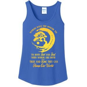 Meditation Yoga Bonsai Zen Enso Circle Goa Karma Om Cool Gift Ladies Essential Tank