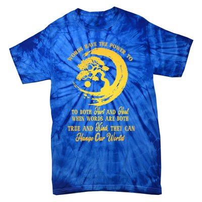 Meditation Yoga Bonsai Zen Enso Circle Goa Karma Om Cool Gift Tie-Dye T-Shirt