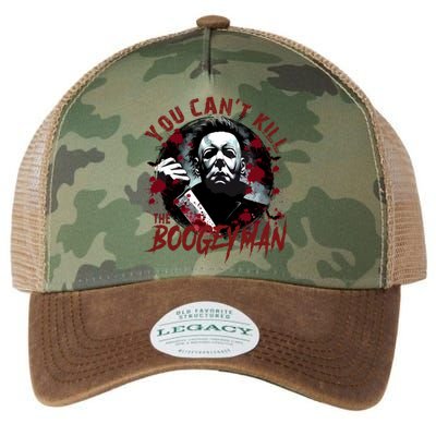 Michael You Cant Kill Boogeyman Michael Horror Night Halloween Legacy Tie Dye Trucker Hat