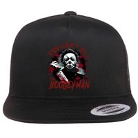 Michael You Cant Kill Boogeyman Michael Horror Night Halloween Flat Bill Trucker Hat