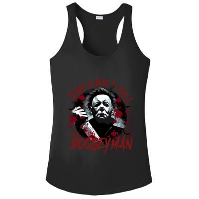 Michael You Cant Kill Boogeyman Michael Horror Night Halloween Ladies PosiCharge Competitor Racerback Tank