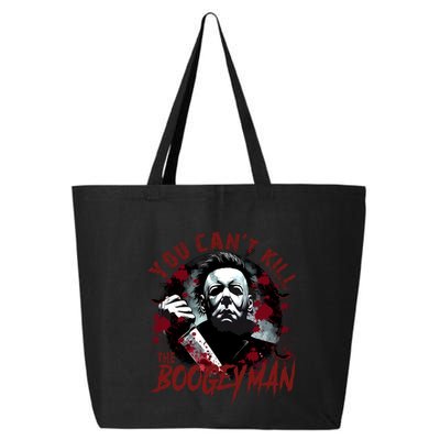 Michael You Cant Kill Boogeyman Michael Horror Night Halloween 25L Jumbo Tote