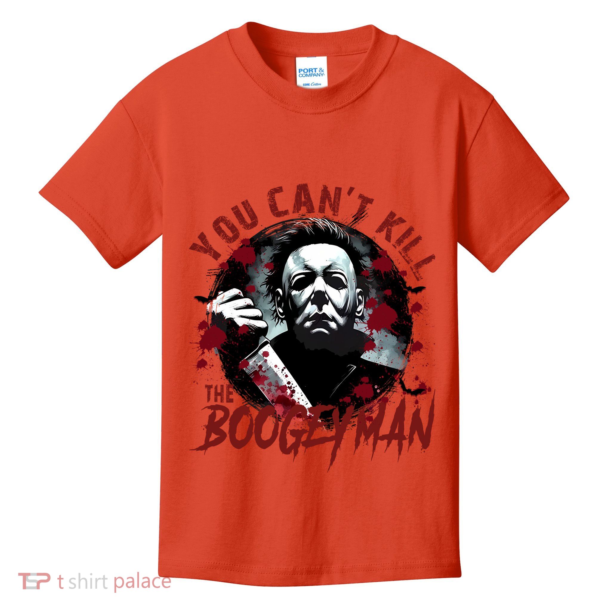Michael You Cant Kill Boogeyman Michael Horror Night Halloween Kids T-Shirt