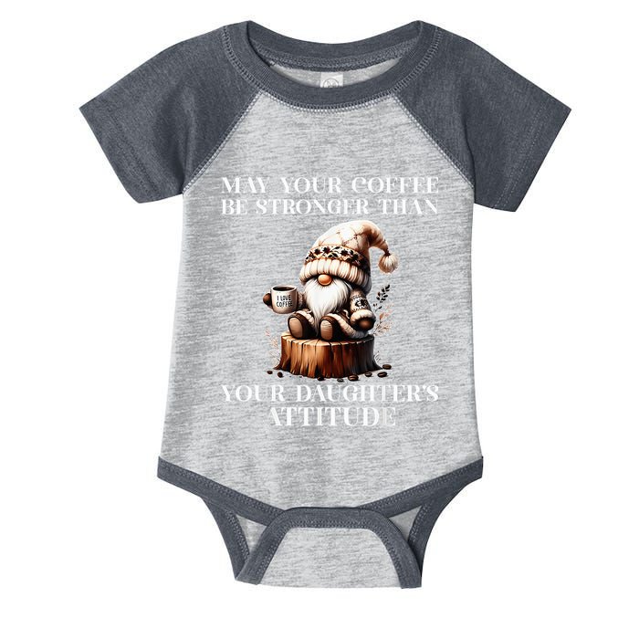 May Your Coffee Be Stronger Than Your DaughterS Attitude Infant Baby Jersey Bodysuit