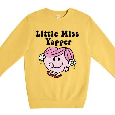 Miss Yapper Cute Premium Crewneck Sweatshirt