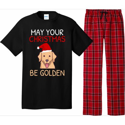 May Your Christmas Be Golden Retriever Gift Pajama Set