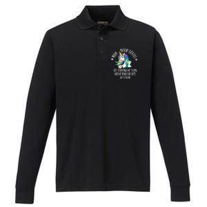 May Your Coffee Be Stronger Than Your Daughter's Attitude Gift Performance Long Sleeve Polo