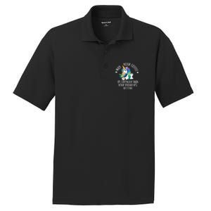 May Your Coffee Be Stronger Than Your Daughter's Attitude Gift PosiCharge RacerMesh Polo