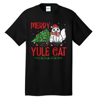 Merry Yule Cat Icelandic Christmas JóLaköTturinn Iceland Zip Hoodie Tall T-Shirt