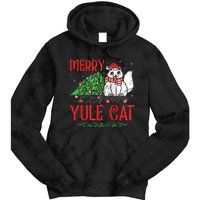 Merry Yule Cat Icelandic Christmas JóLaköTturinn Iceland Zip Hoodie Tie Dye Hoodie