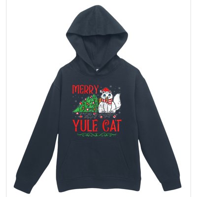 Merry Yule Cat Icelandic Christmas JóLaköTturinn Iceland Zip Hoodie Urban Pullover Hoodie