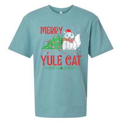 Merry Yule Cat Icelandic Christmas JóLaköTturinn Iceland Zip Hoodie Sueded Cloud Jersey T-Shirt