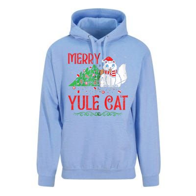 Merry Yule Cat Icelandic Christmas JóLaköTturinn Iceland Zip Hoodie Unisex Surf Hoodie