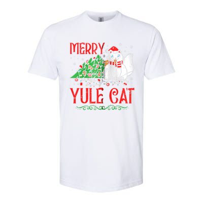 Merry Yule Cat Icelandic Christmas JóLaköTturinn Iceland Zip Hoodie Softstyle CVC T-Shirt