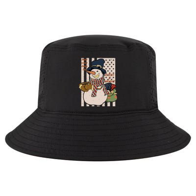 May Your Days Be Merry And Bright Happy Snowman Christmas Hoodie Cool Comfort Performance Bucket Hat