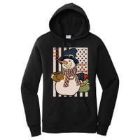 May Your Days Be Merry And Bright Happy Snowman Christmas Hoodie Women's Pullover Hoodie