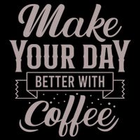 Make Your Day Better With Coffee Drawstring Bag