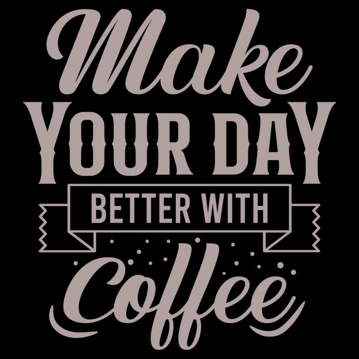 Make Your Day Better With Coffee Drawstring Bag