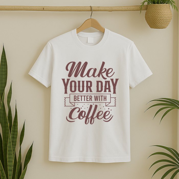 Make Your Day Better With Coffee T-Shirt
