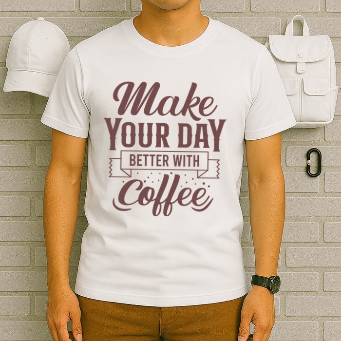 Make Your Day Better With Coffee T-Shirt