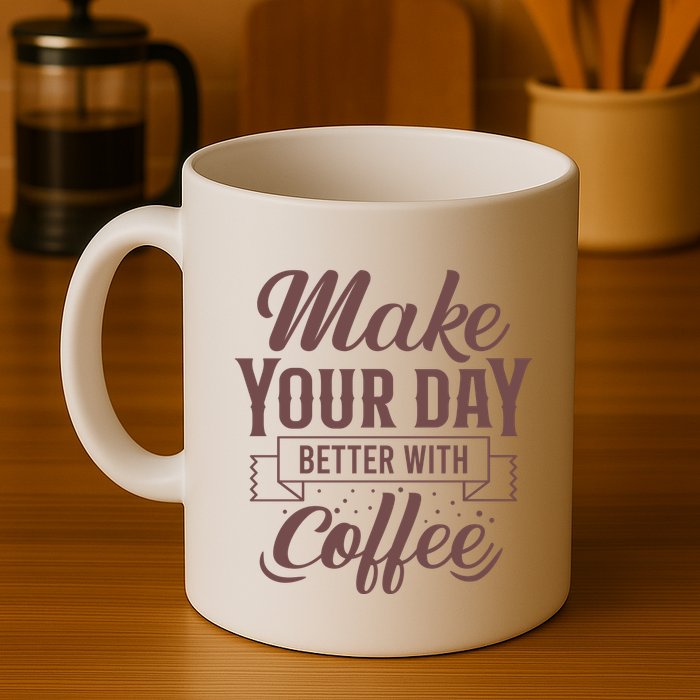 Make Your Day Better With Coffee Mug