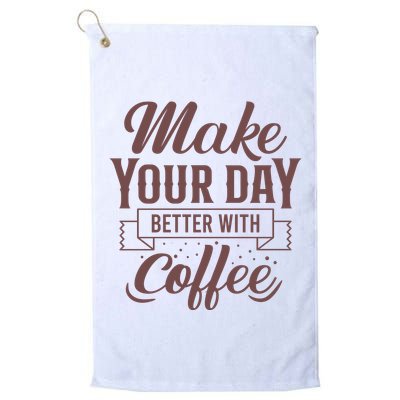 Make Your Day Better With Coffee Golf Towel