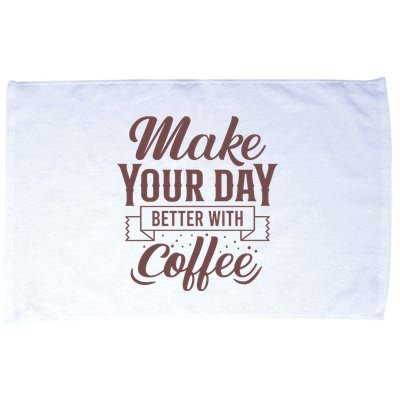 Make Your Day Better With Coffee Microfiber Hand Towel