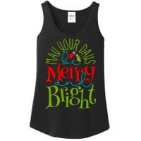 May Your Days Be Merry And Bright Ladies Essential Tank