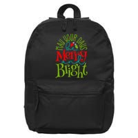 May Your Days Be Merry And Bright 16 in Basic Backpack