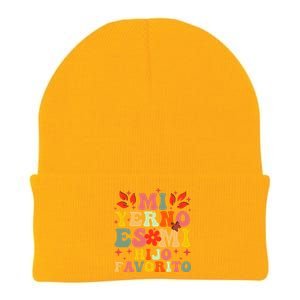 Mi Yerno Es Mi Hijo Favorito My Son In Law Is My Favorite Gift Knit Cap Winter Beanie