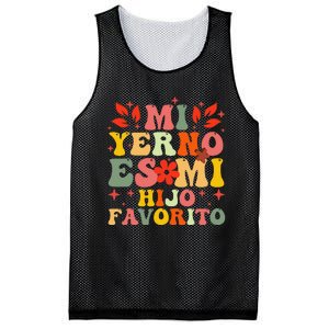 Mi Yerno Es Mi Hijo Favorito My Son In Law Is My Favorite Gift Mesh Reversible Basketball Jersey Tank