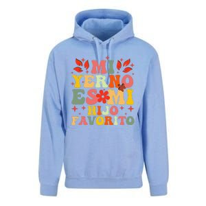 Mi Yerno Es Mi Hijo Favorito My Son In Law Is My Favorite Gift Unisex Surf Hoodie