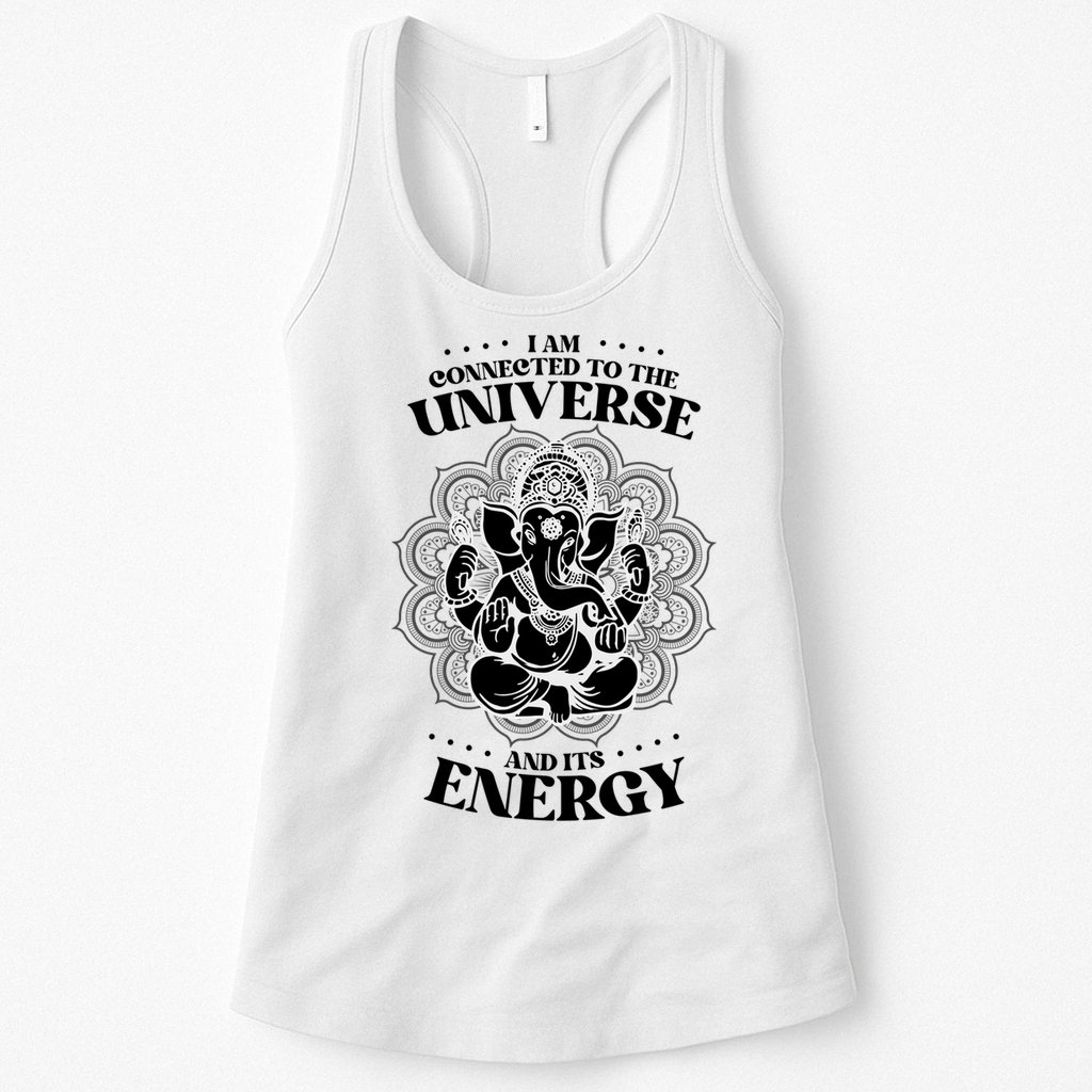 Mandala Yoga Elephant Zen Meditation Quote Buddhism Buddhist Gift Womens Tank Top