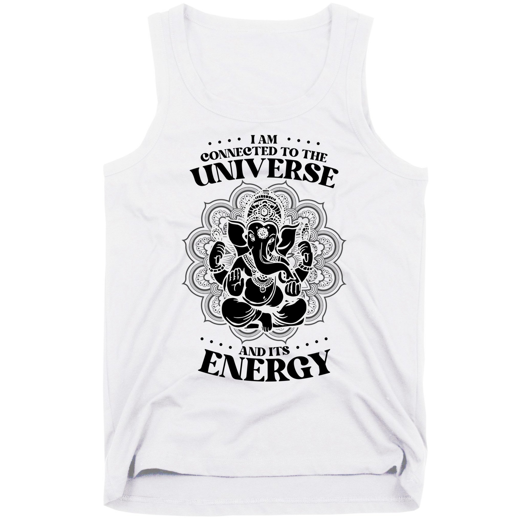 Mandala Yoga Elephant Zen Meditation Quote Buddhism Buddhist Gift Tank Top