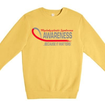 Myelodysplastic Syndromes Because It Matters Premium Crewneck Sweatshirt