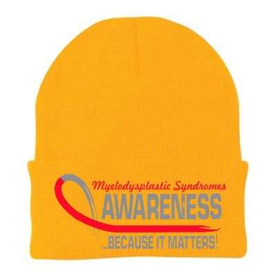 Myelodysplastic Syndromes Because It Matters Knit Cap Winter Beanie