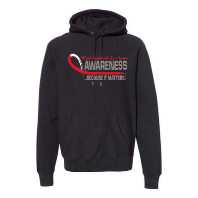 Myelodysplastic Syndromes Because It Matters Premium Hoodie