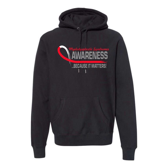 Myelodysplastic Syndromes Because It Matters Premium Hoodie