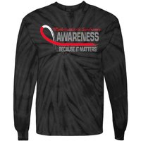 Myelodysplastic Syndromes Because It Matters Tie-Dye Long Sleeve Shirt