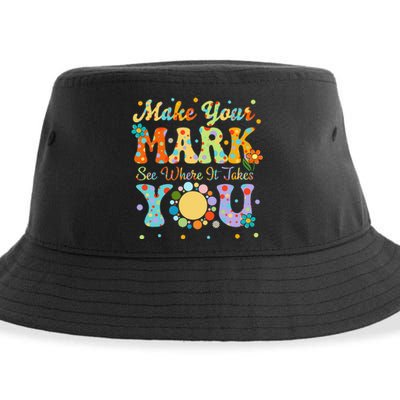 Make Your Funny Mark See Where It Takes You Sustainable Bucket Hat