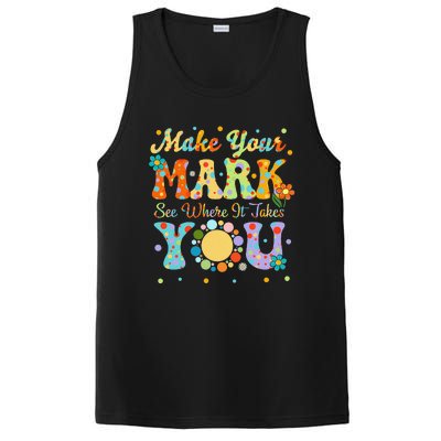 Make Your Funny Mark See Where It Takes You PosiCharge Competitor Tank