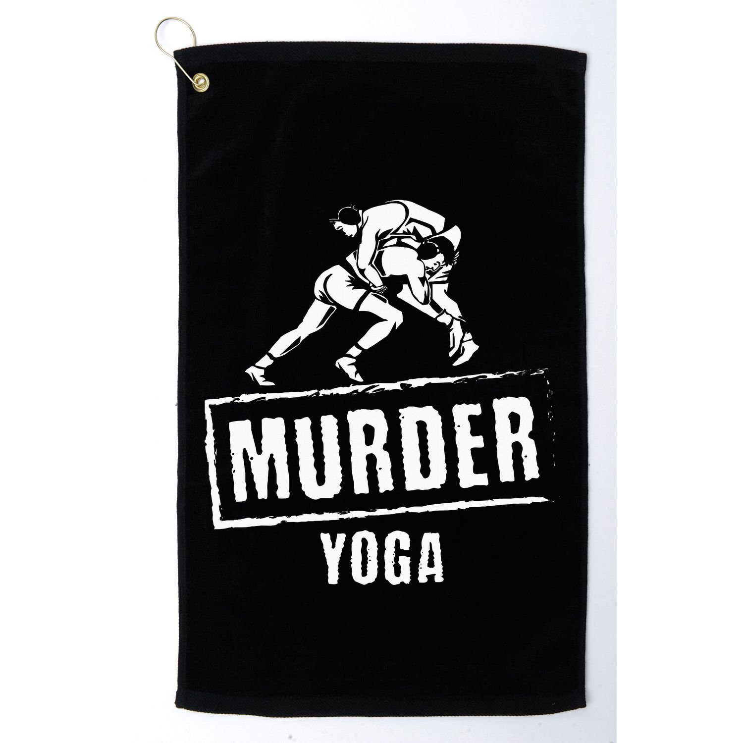 Murder Yoga Fighter Wrestling Gear Wrestling Rules Golf Towel