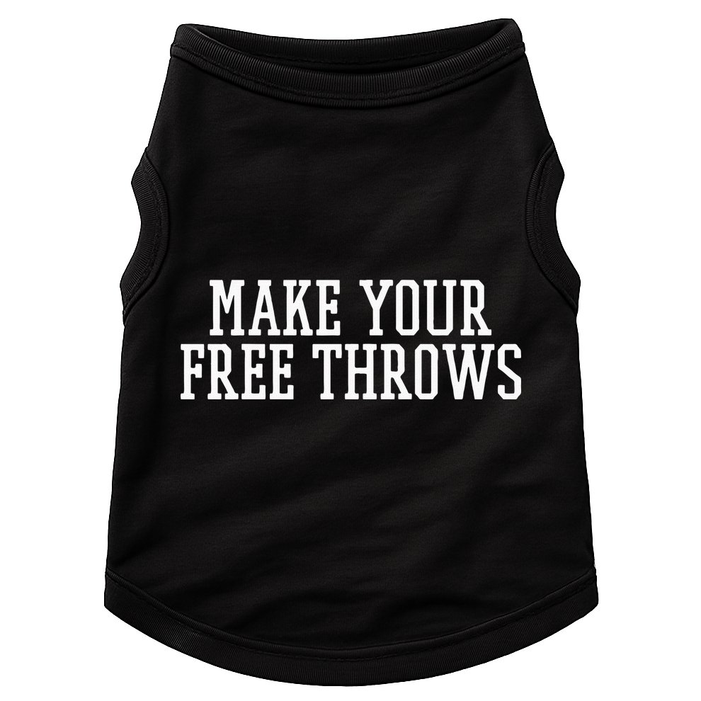 Make Your Free Throws Basketball Team Funny Parlay Betting Doggie Tank