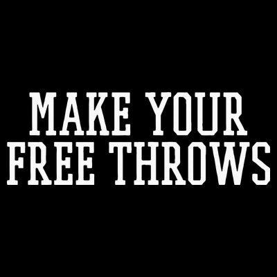 Make Your Free Throws Basketball Team Funny Parlay Betting T-Shirt