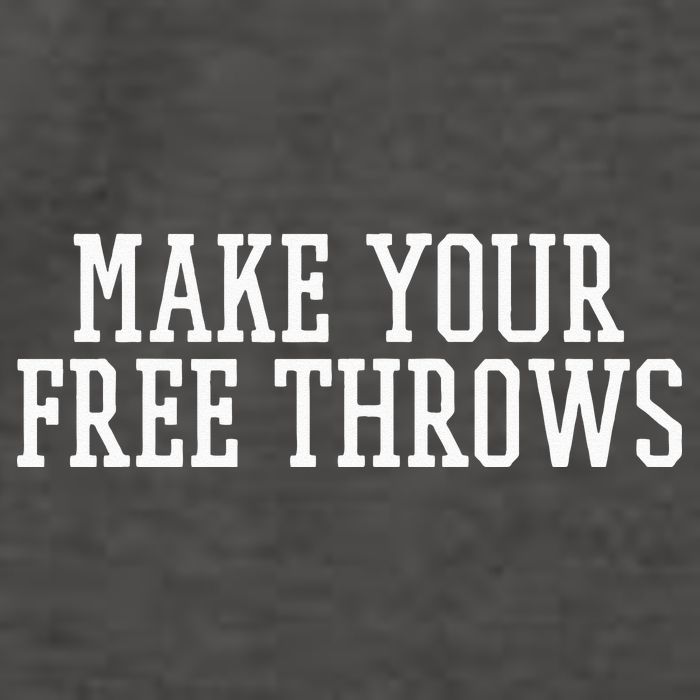 Make Your Free Throws Basketball Team Funny Parlay Betting Vector Backpack