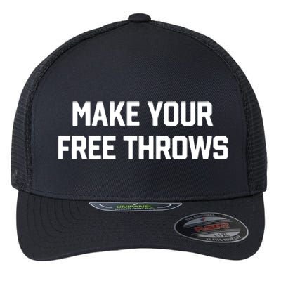 Make Your Free Throws Flexfit Unipanel Trucker Cap