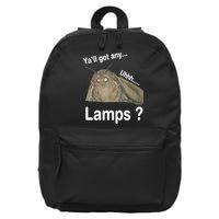 Moth Yall Got Any Lamps? Meme 16 in Basic Backpack