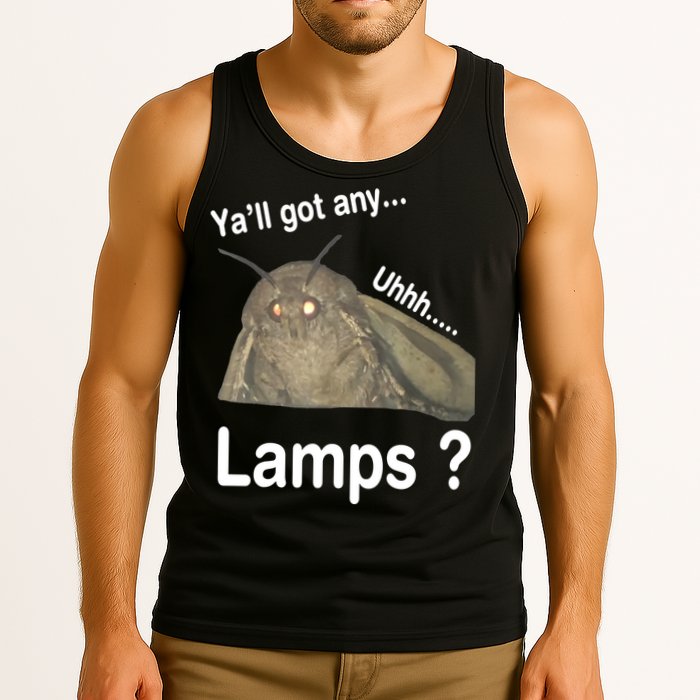 Moth Yall Got Any Lamps? Meme Tank Top